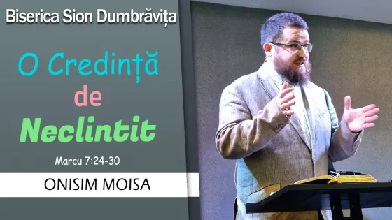 credinta de neclintit