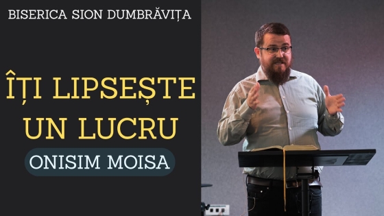 iti lipseste un lucru